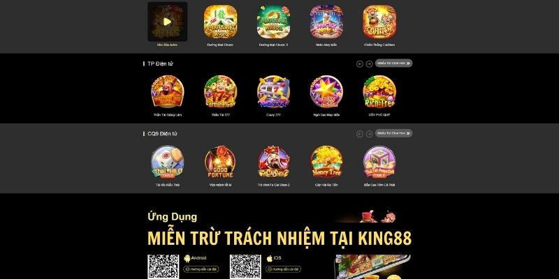 Miễn Trừ Trách Nhiệm tại King88