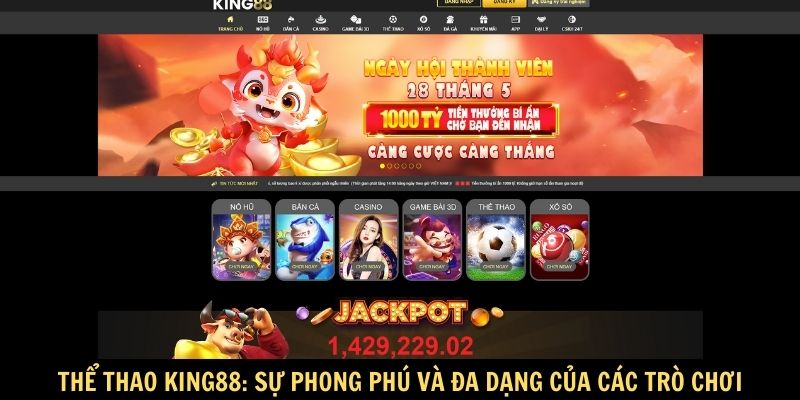 Thể thao King88: Sự phong phú và đa dạng của các trò chơi